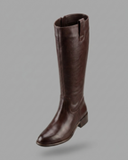 Brown Knee High Riding Boots