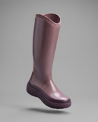Pink Tall Wellington Boots