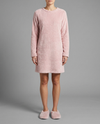 Pink Faux Fur Fluffy Slippers